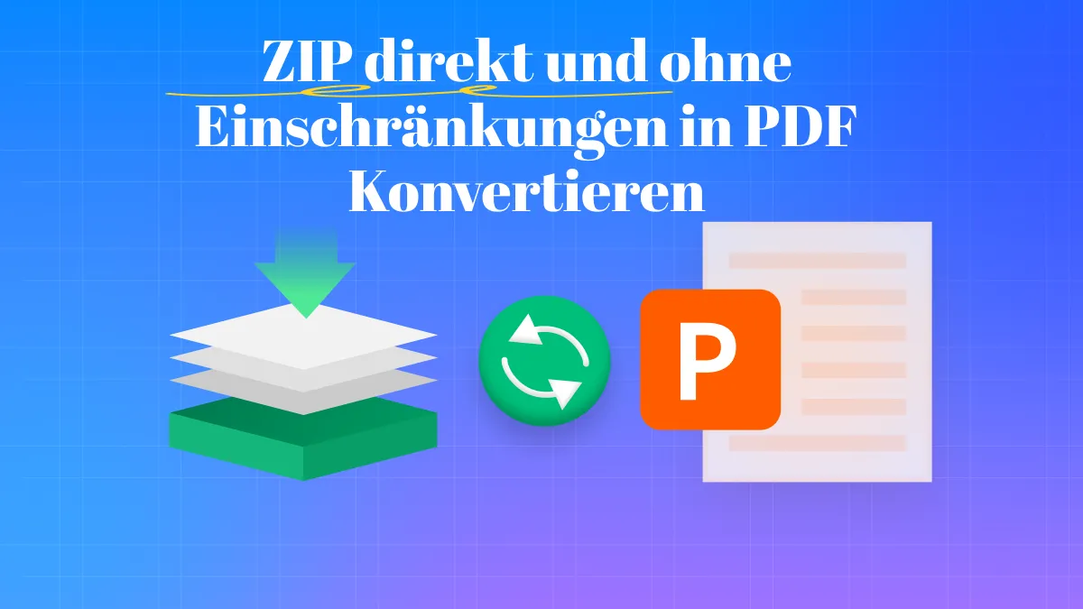 Zip in PDF: Eine einfache Anleitung zum Konvertieren und Extrahieren von PDF-Dateien