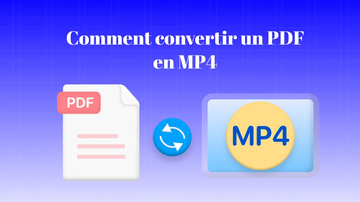 Les 5 meilleures façons de convertir un PDF en MP4 gratuitement