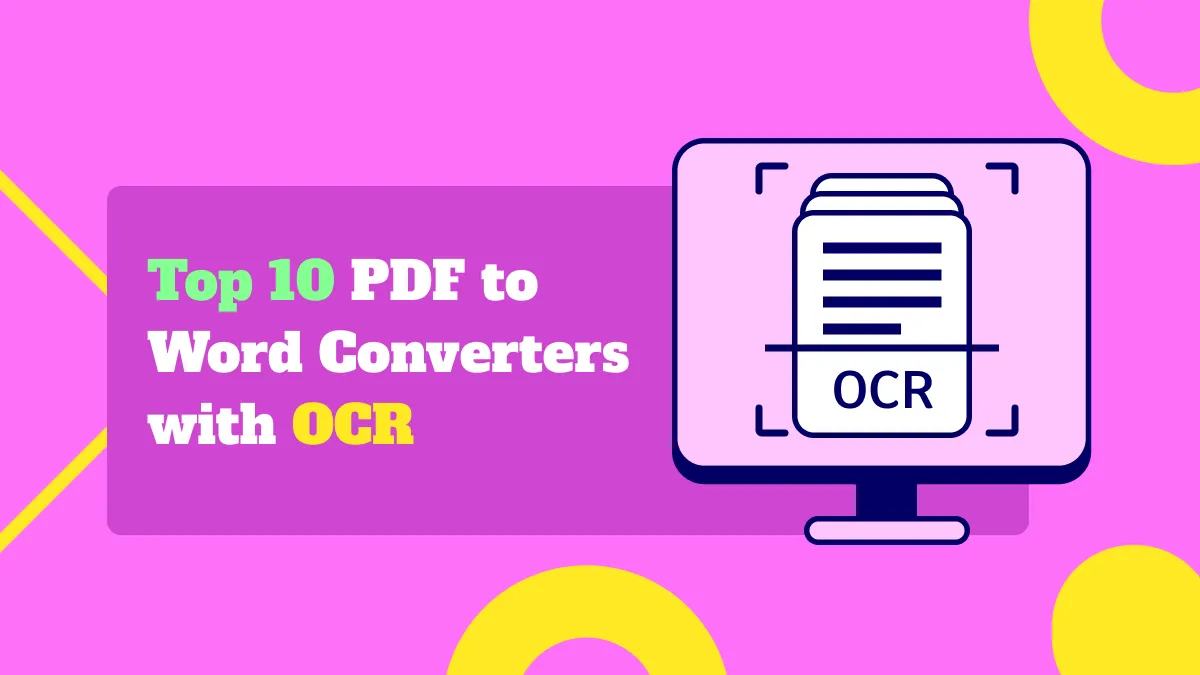 PDF to Word with OCR: Top 10 Converters in 2024