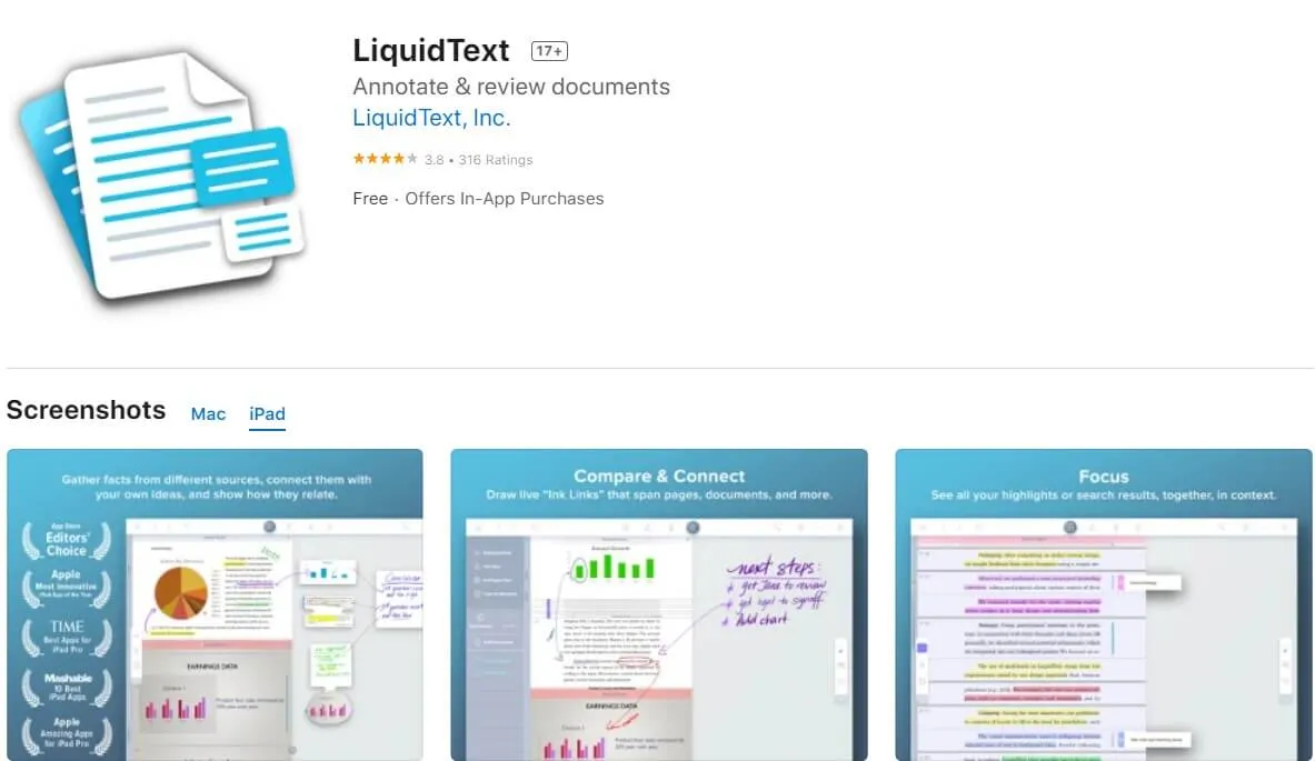 pdf editor app liquidtext