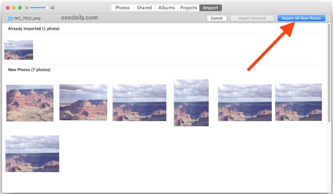 how to download photos from iphone to mac