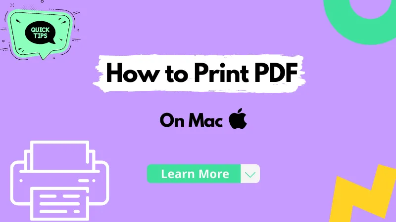 How to Print PDF on Mac with 2 Free Ways (macOS Sonoma Supported)