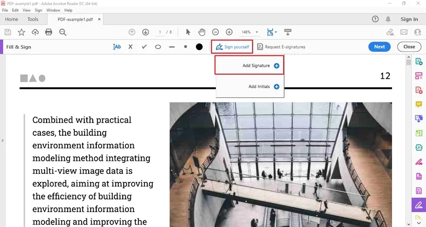 Inserire firma elettronica in PDF con Adobe