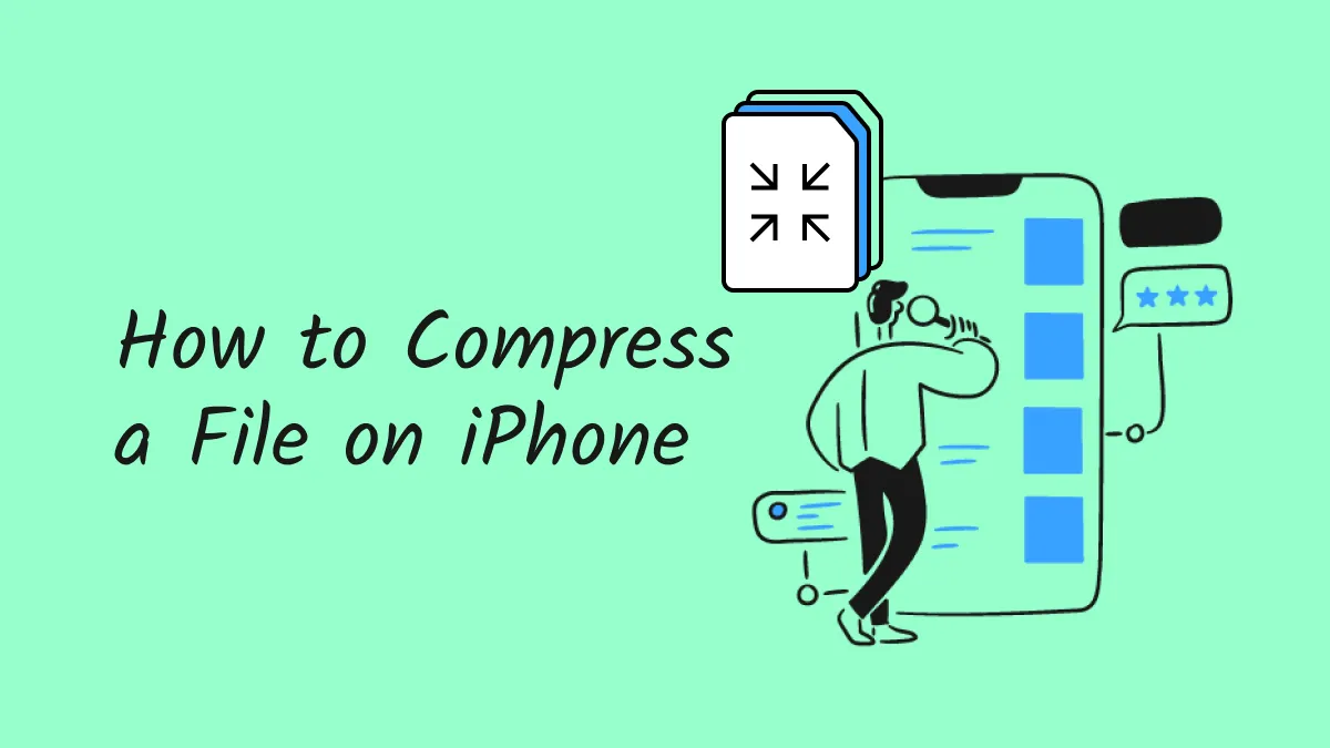 Wie Sie Dateien auf iPhone und iPad komprimieren - schnelle und einfache Schritte