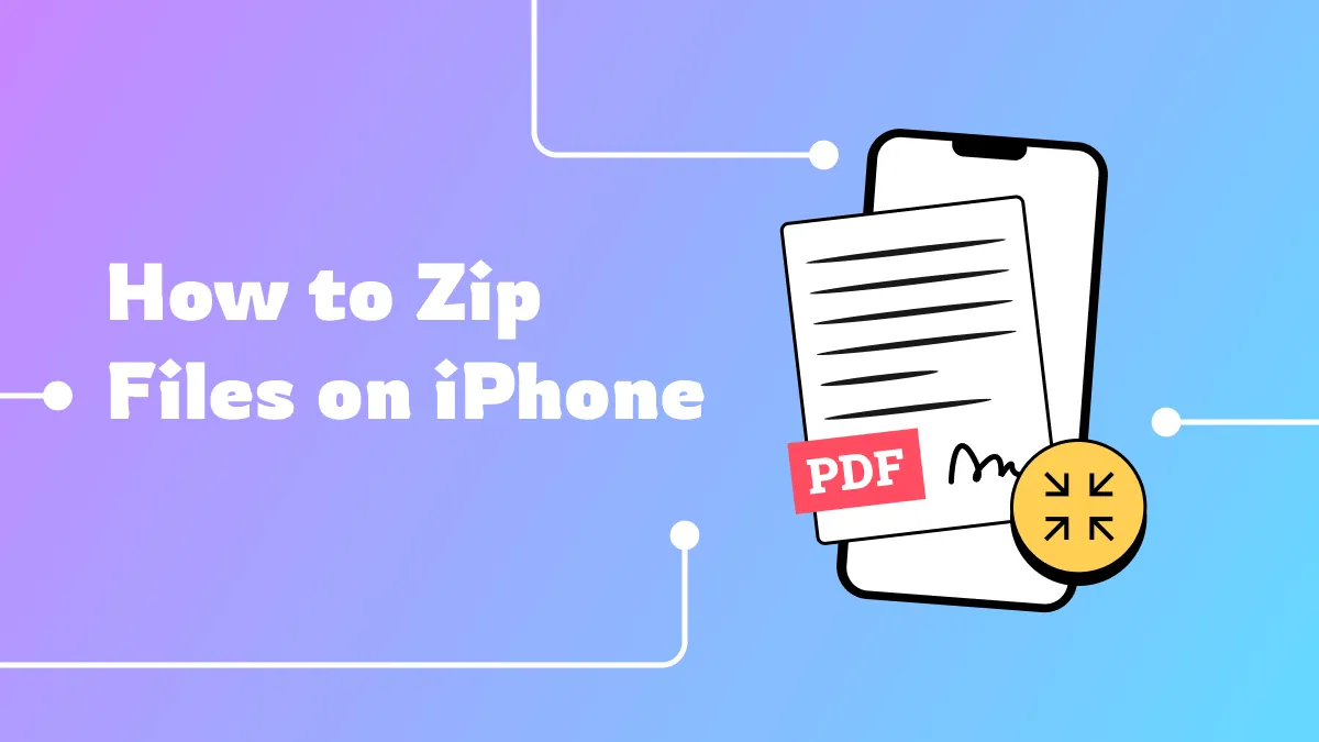 Easy Steps: How to Zip Files on iPhone and iPad (iOS 17 Supported)