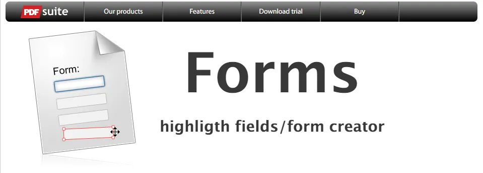 pdf form creator - pdf suite