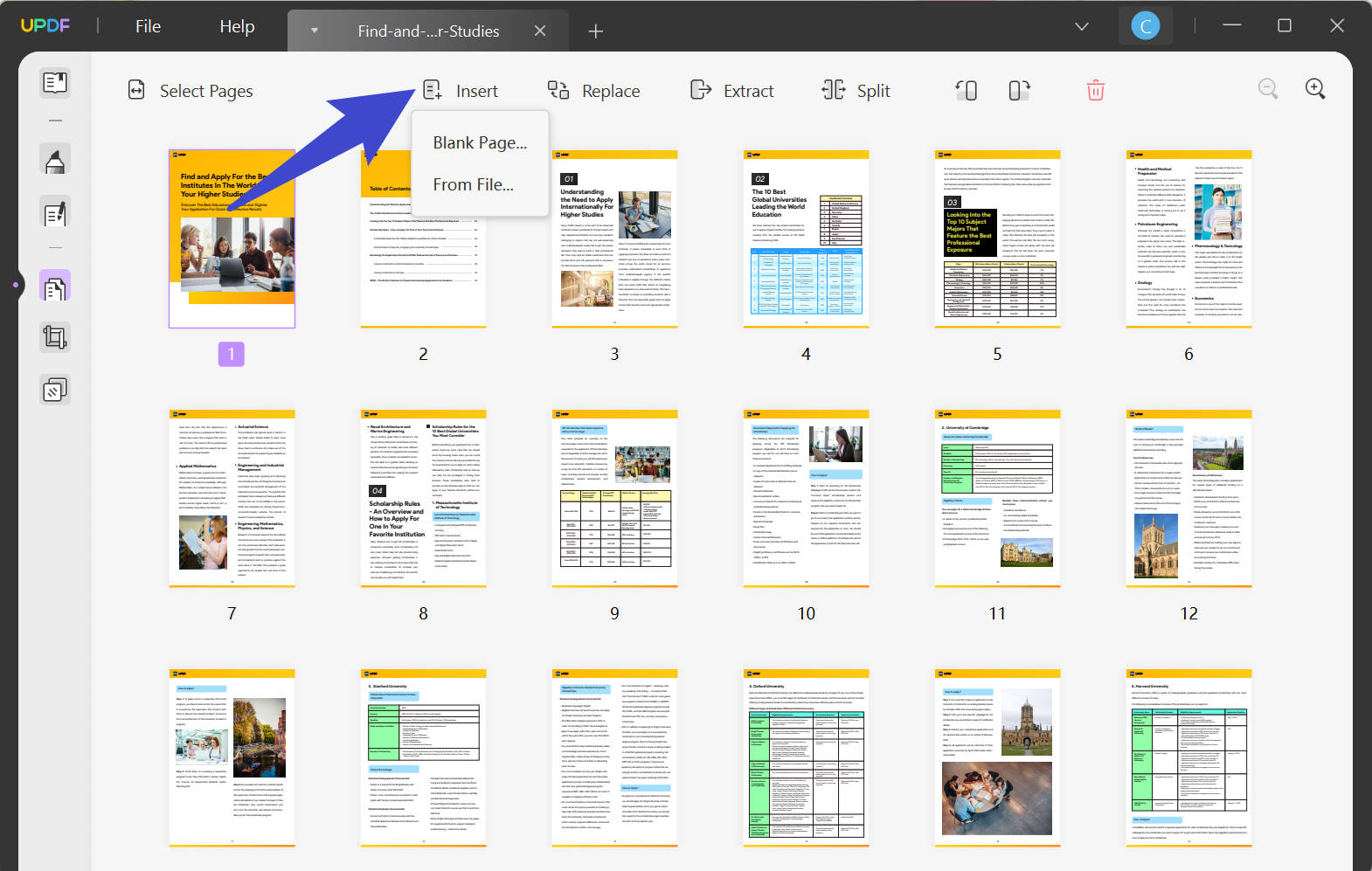 A Guide To Organize Pdf Pages Like Never Before Updf