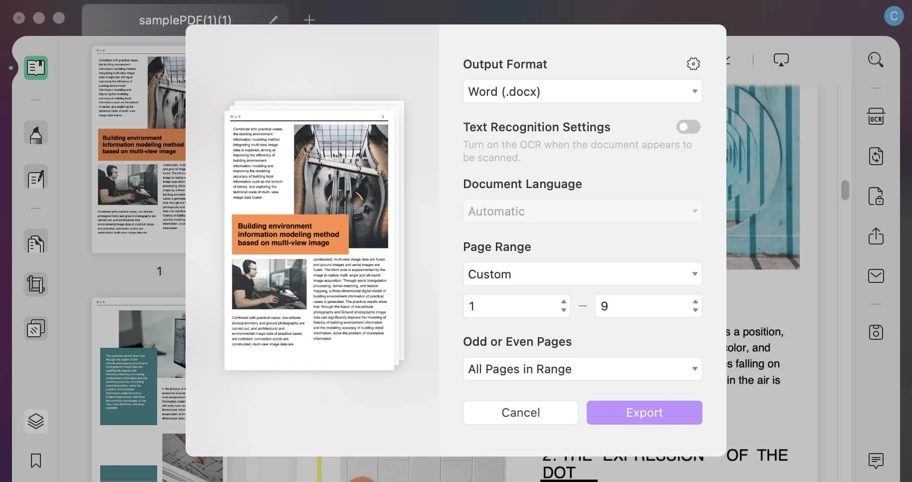 무료 Adobe Acrobat PDF Word 변환기