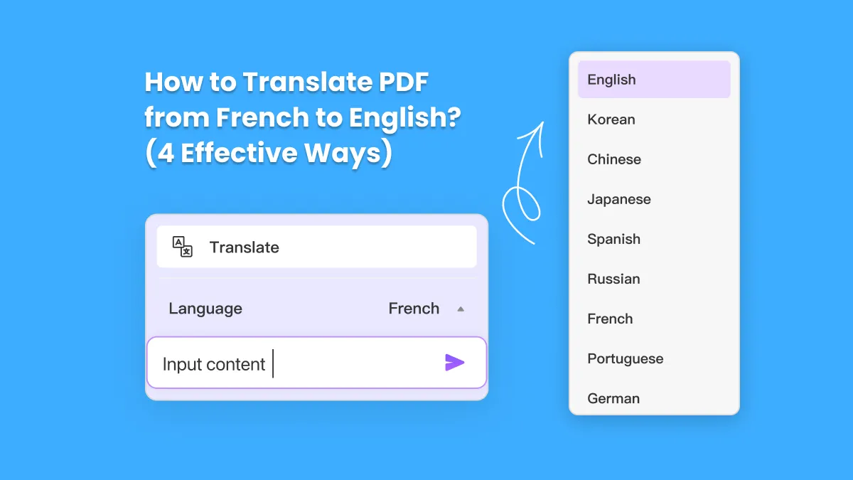 How to Translate PDF from French to English? (4 Effective Ways)