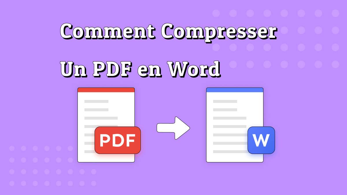 méthodes gratuites pour compresser des PDF en Word UPDF