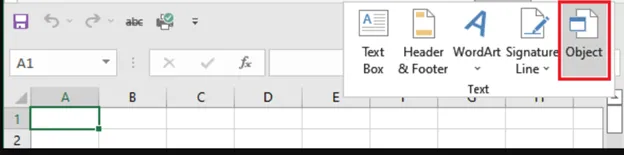 insert pdf into excel insert objectives