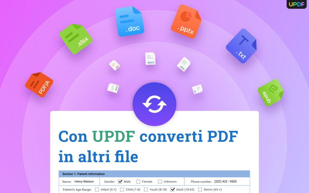 I 10 Migliori Convertitori Da PDF A PNG UPDF