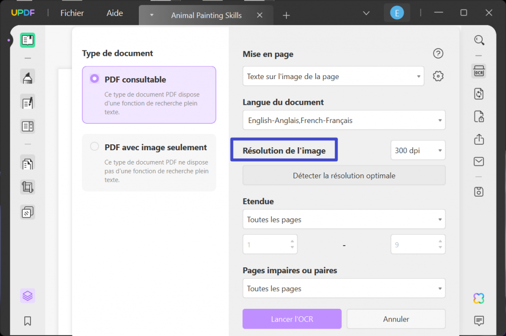 Guide facile Comment convertir un PDF scanné en Word UPDF