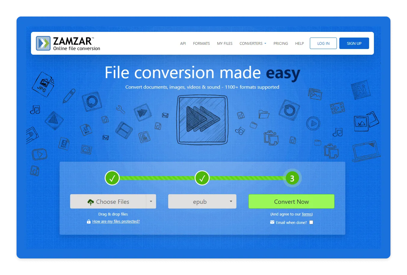 pdf to epub converter online zamzar