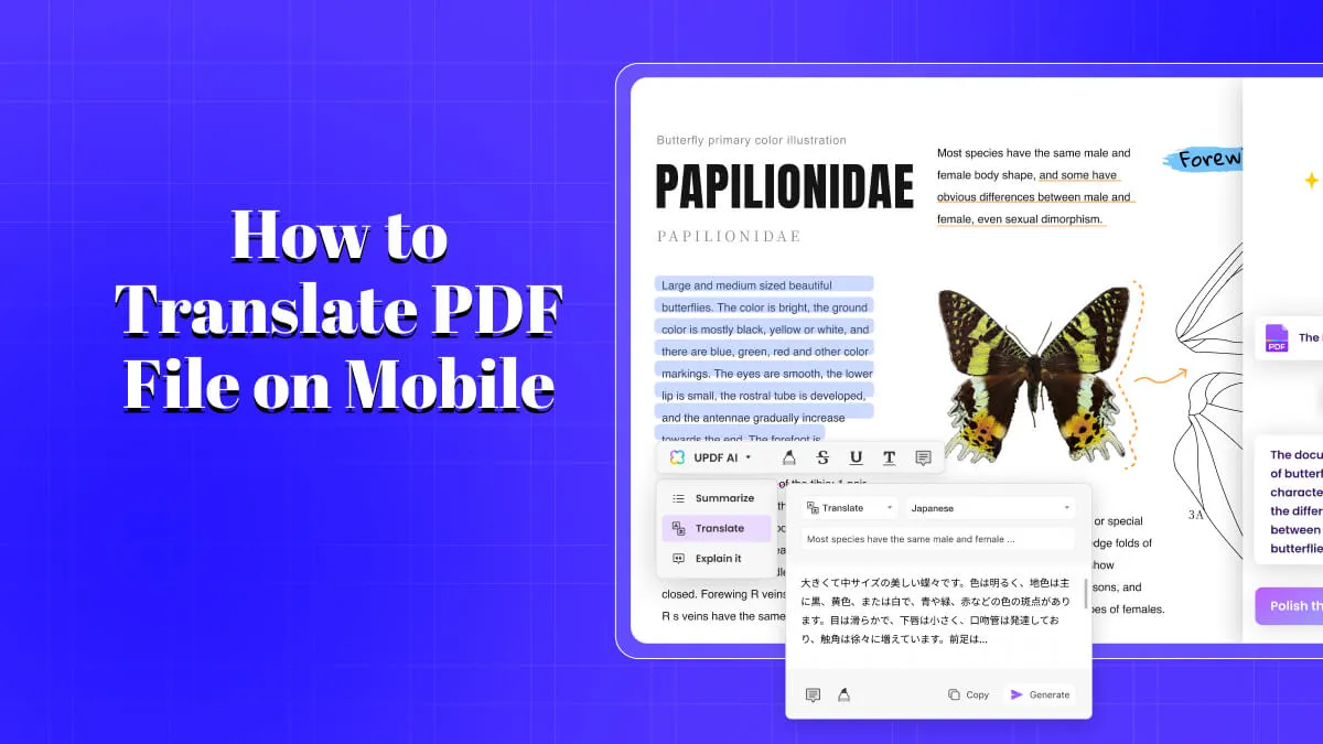 How to Translate PDF File on Mobile – The Simplest and Best Way!