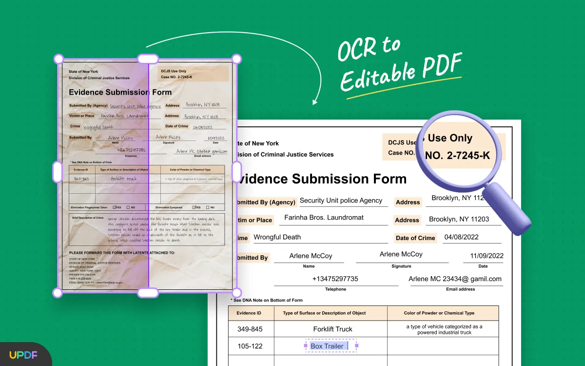 make pdf editable updf ocr feature