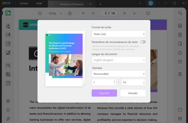 Top Outils De Conversion De Pdf En Texte En Updf