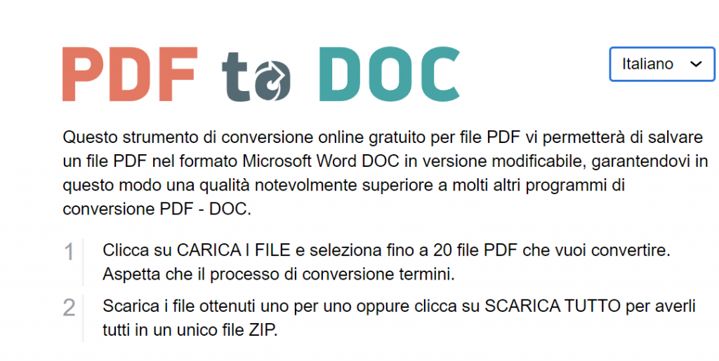 I Migliori Convertitori Da Pdf A Doc Updf