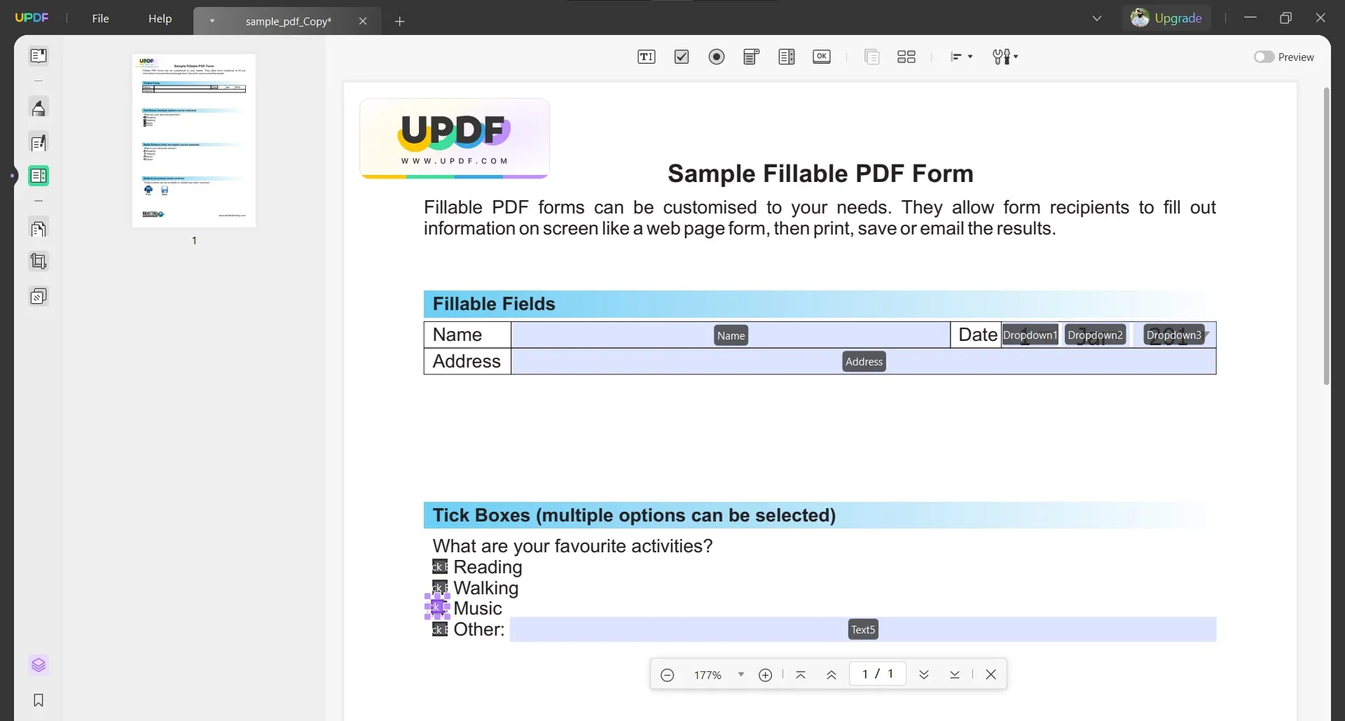 how to uncheck a box in pdf resize and position the box
