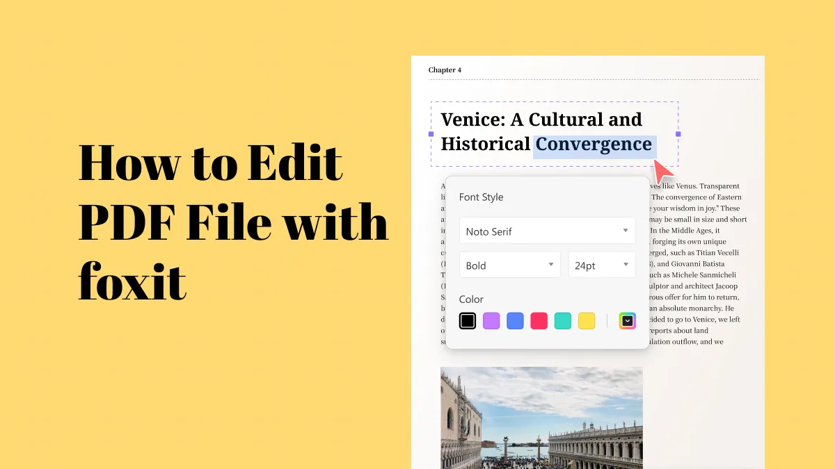 2 Ways to Edit PDF Files with Foxit (Online & Offline)