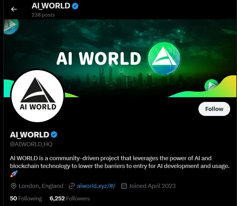ai_world twitter interface