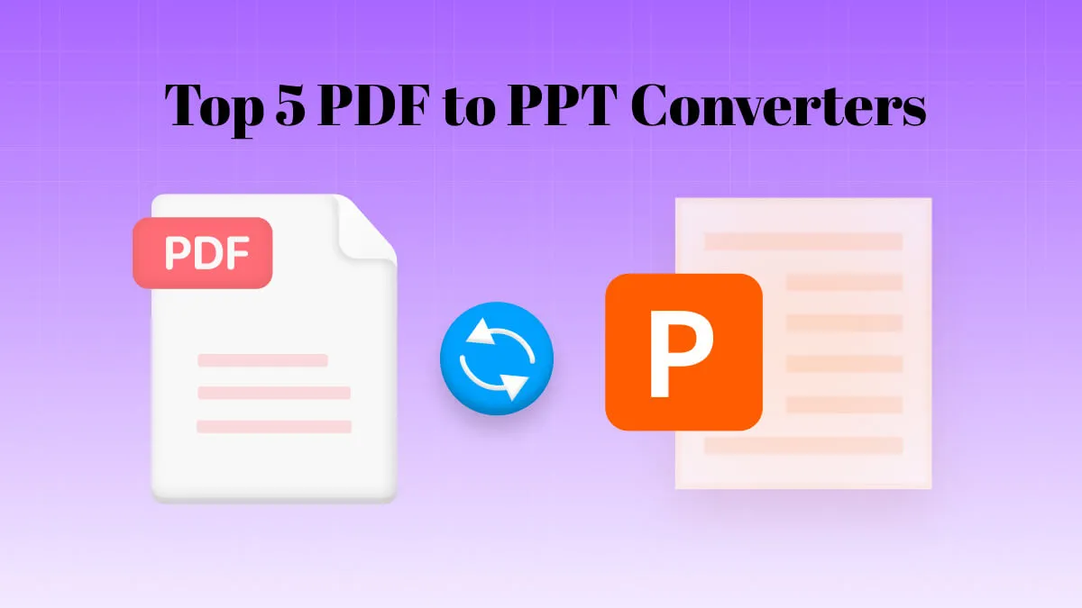 Top 5 PDF to PPT Converters for High-Quality Conversions