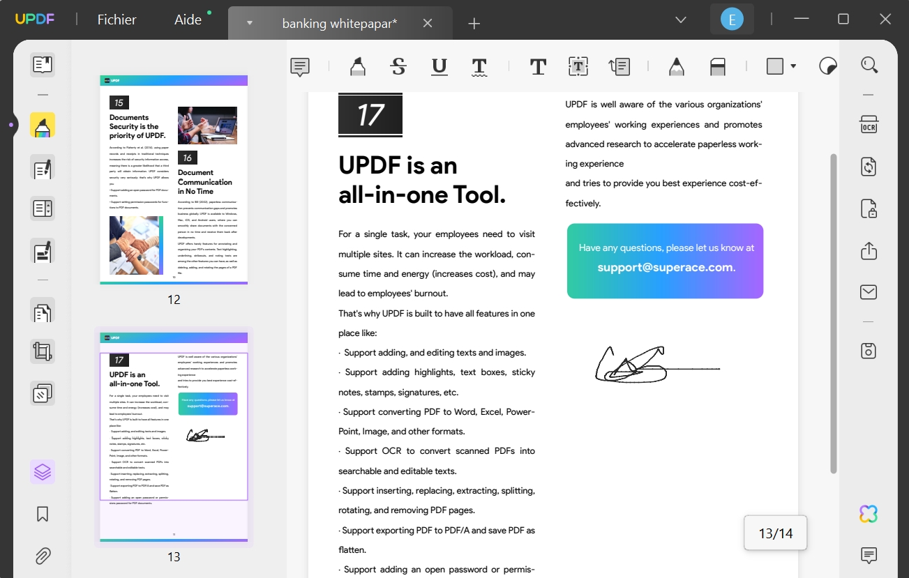 Guide Facile Pour Copier Une Signature Sur Un Pdf Updf