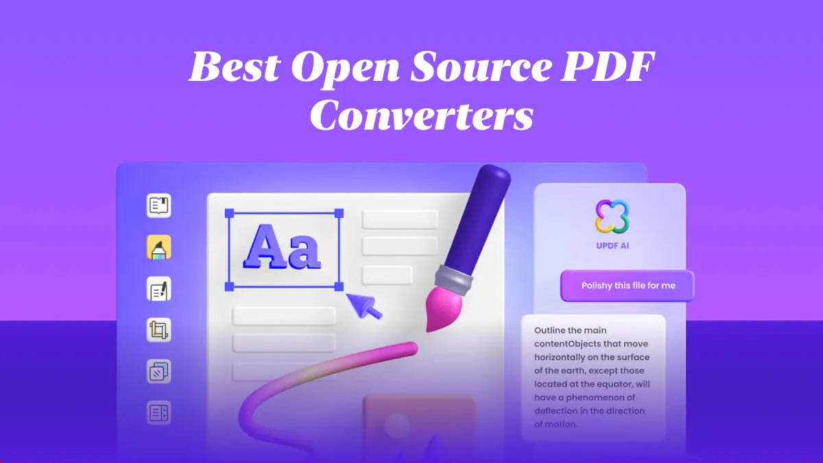 2 Best Open Source PDF Converters (You Should Not Miss)
