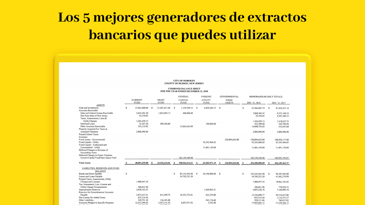 Los 5 mejores generadores de extractos bancarios con guía UPDF