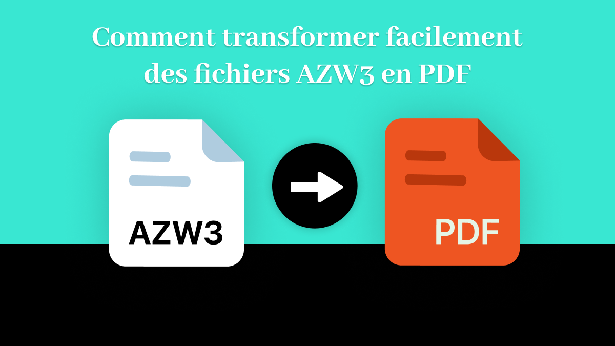 Convertissez Facilement Azw En Pdf Gratuitement Updf