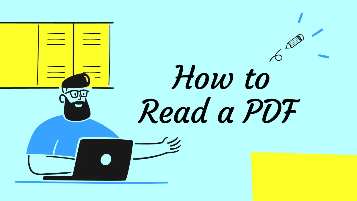 cara membaca pdf
