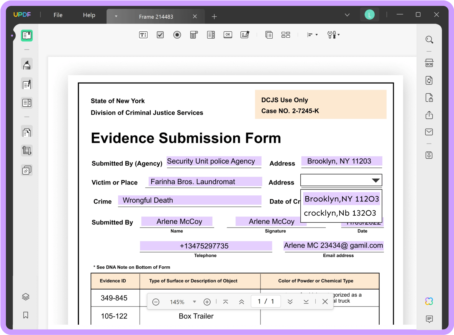 Rellenar y firmar formularios PDF en cualquier momento y lugar con UPDF
