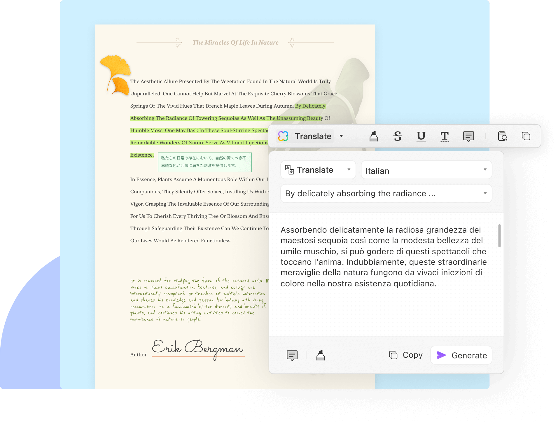 Chattare Con Qualsiasi PDF Con UPDF AI UPDF