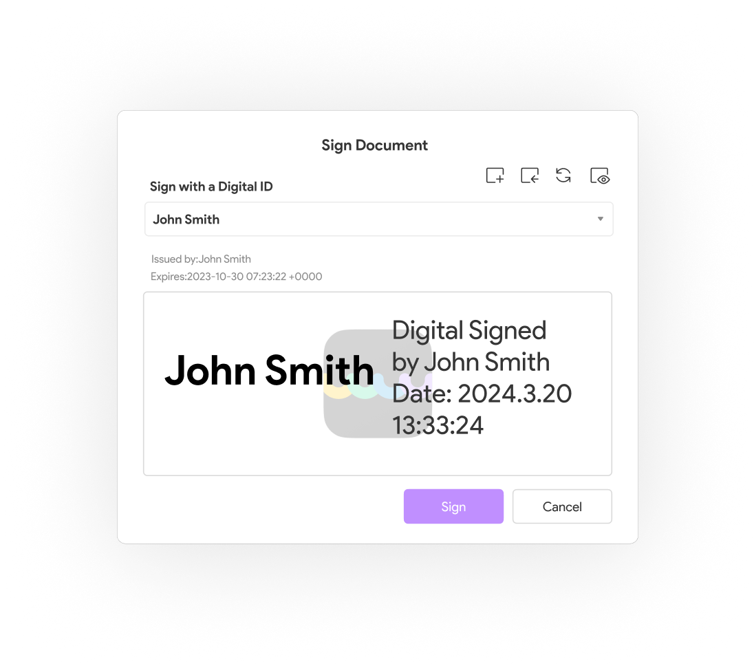 adding electronic signatures into your PDF forms