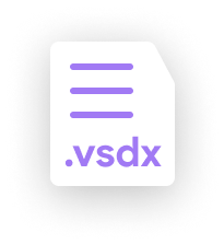 Création de PDF à partir de VSDX avec UPDF sur Windows