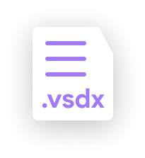 Creating PDF from VSDX with UPDF on Windows