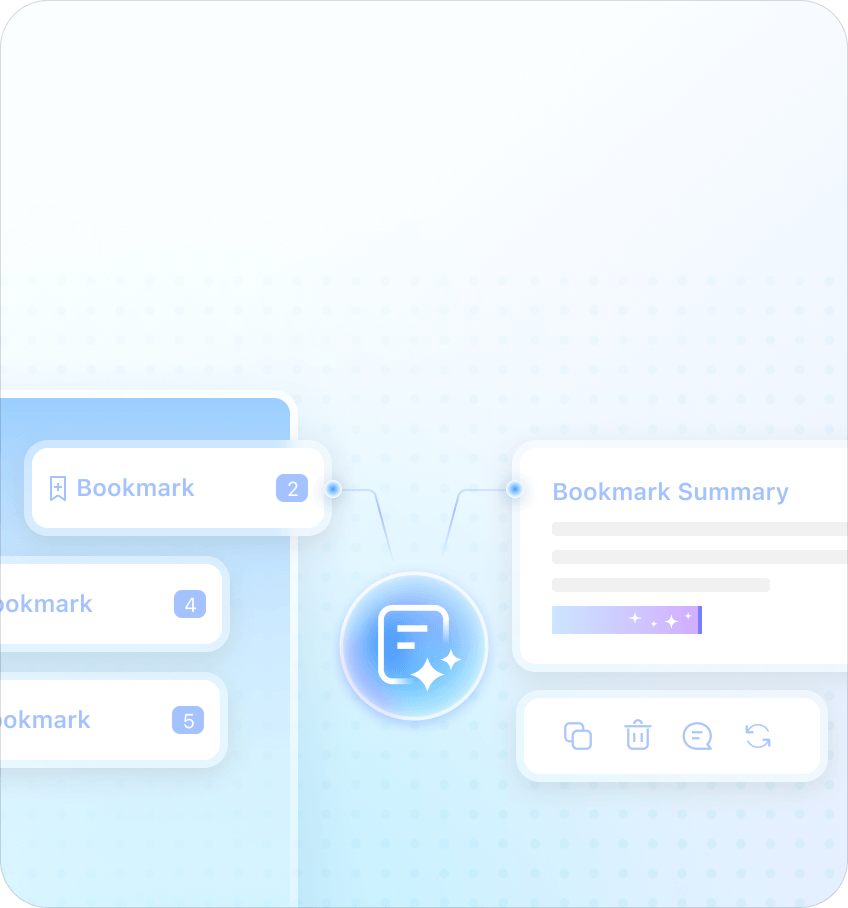 Riepilogo segnalibri con AI