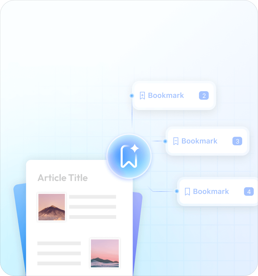 Generazione segnalibri con AI