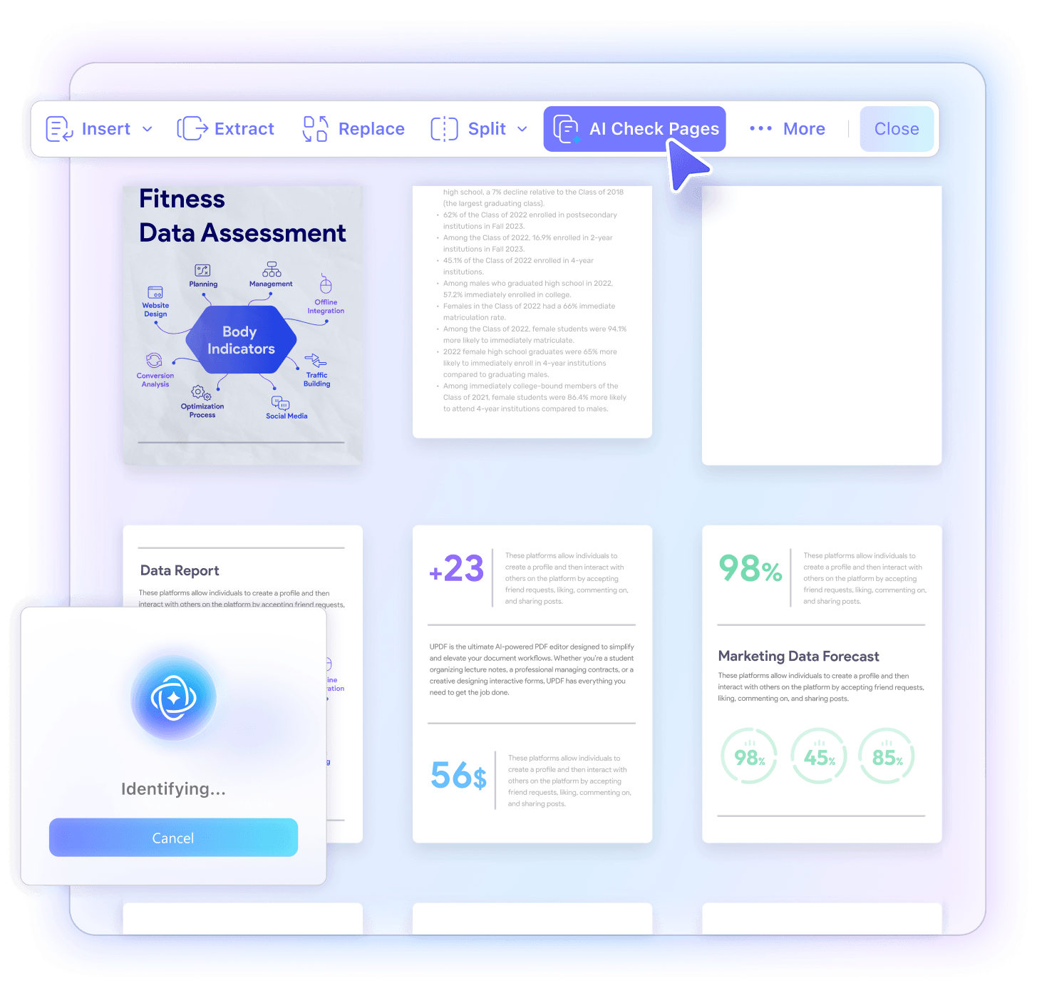 ページ管理を開く