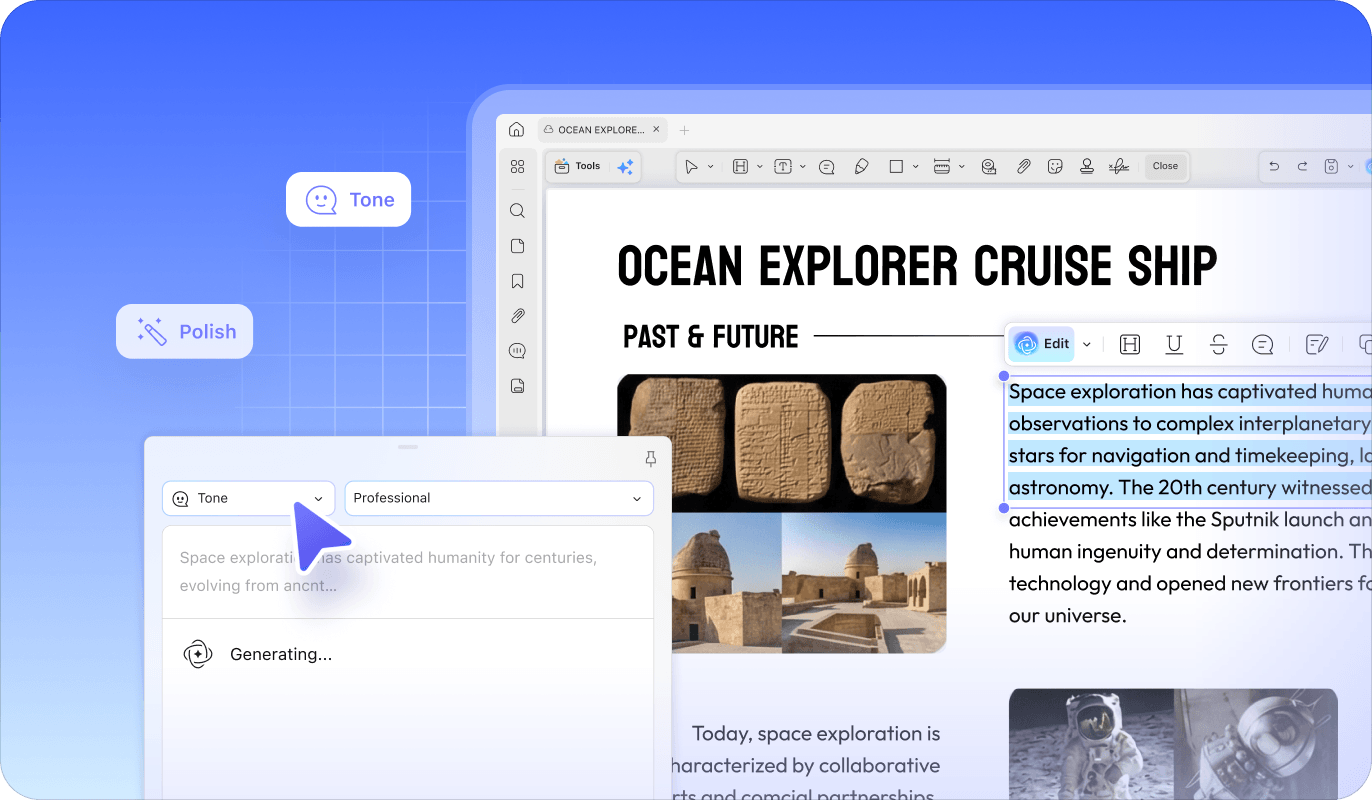 スマートな校正・推敲・トーン調整
