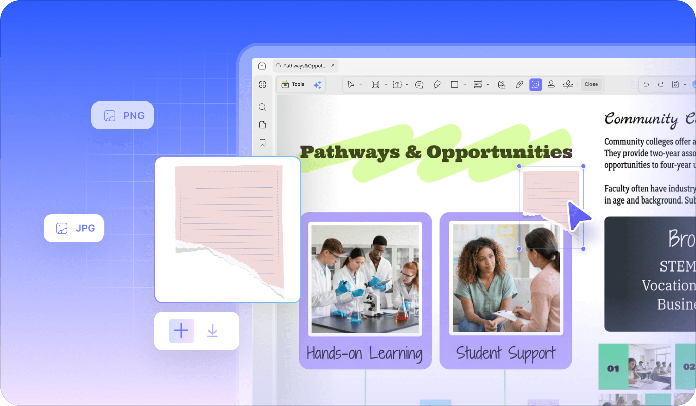 Add & Export Stickers