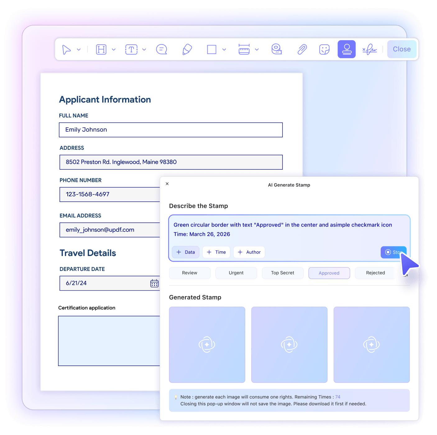 Define Your Preferences