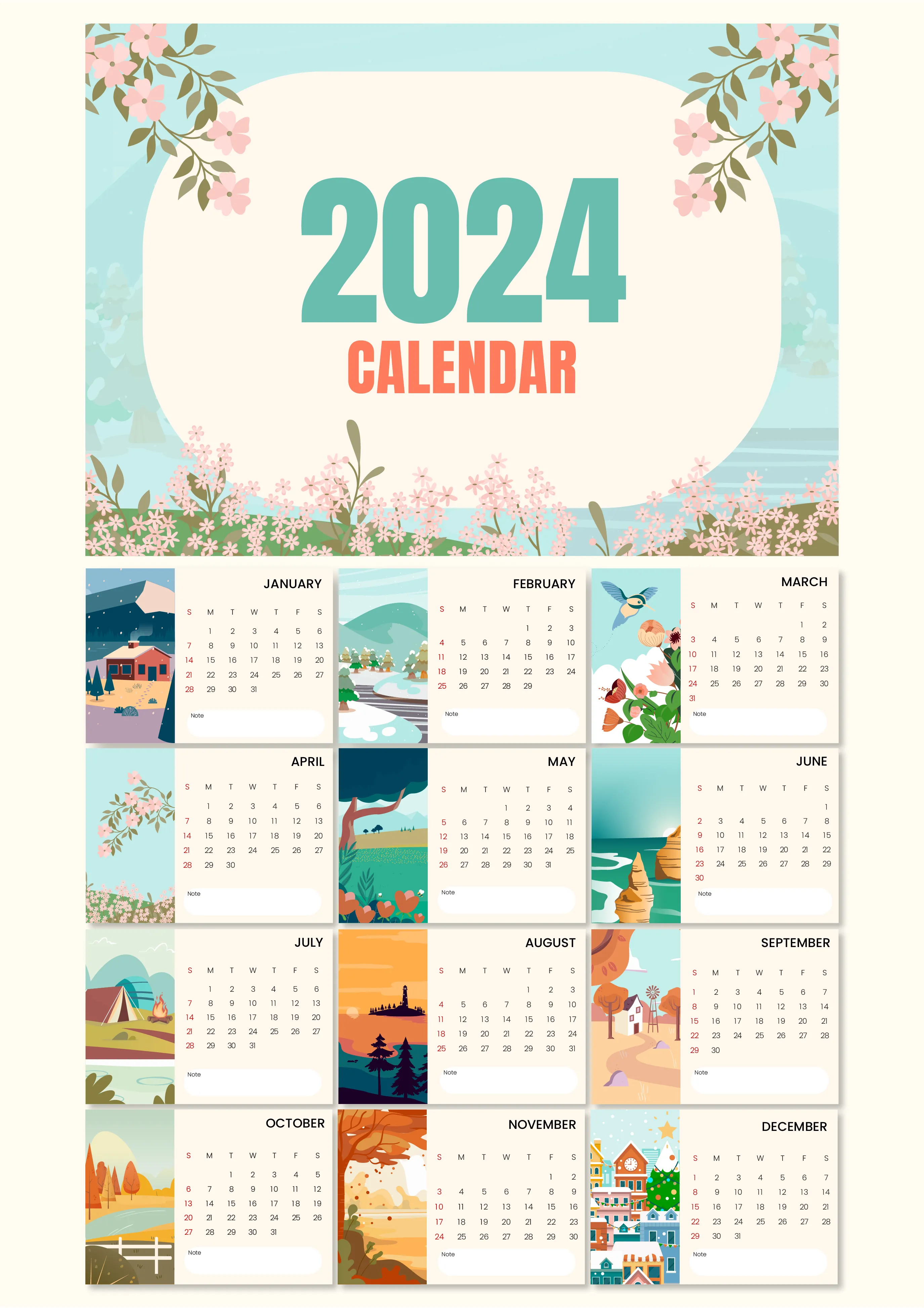 planner 2024 pdf 2024 calendar