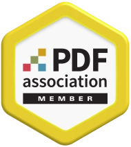 updf pdf association badge