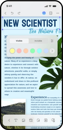 แก้ไข PDF เป็น Word บนมือถือ