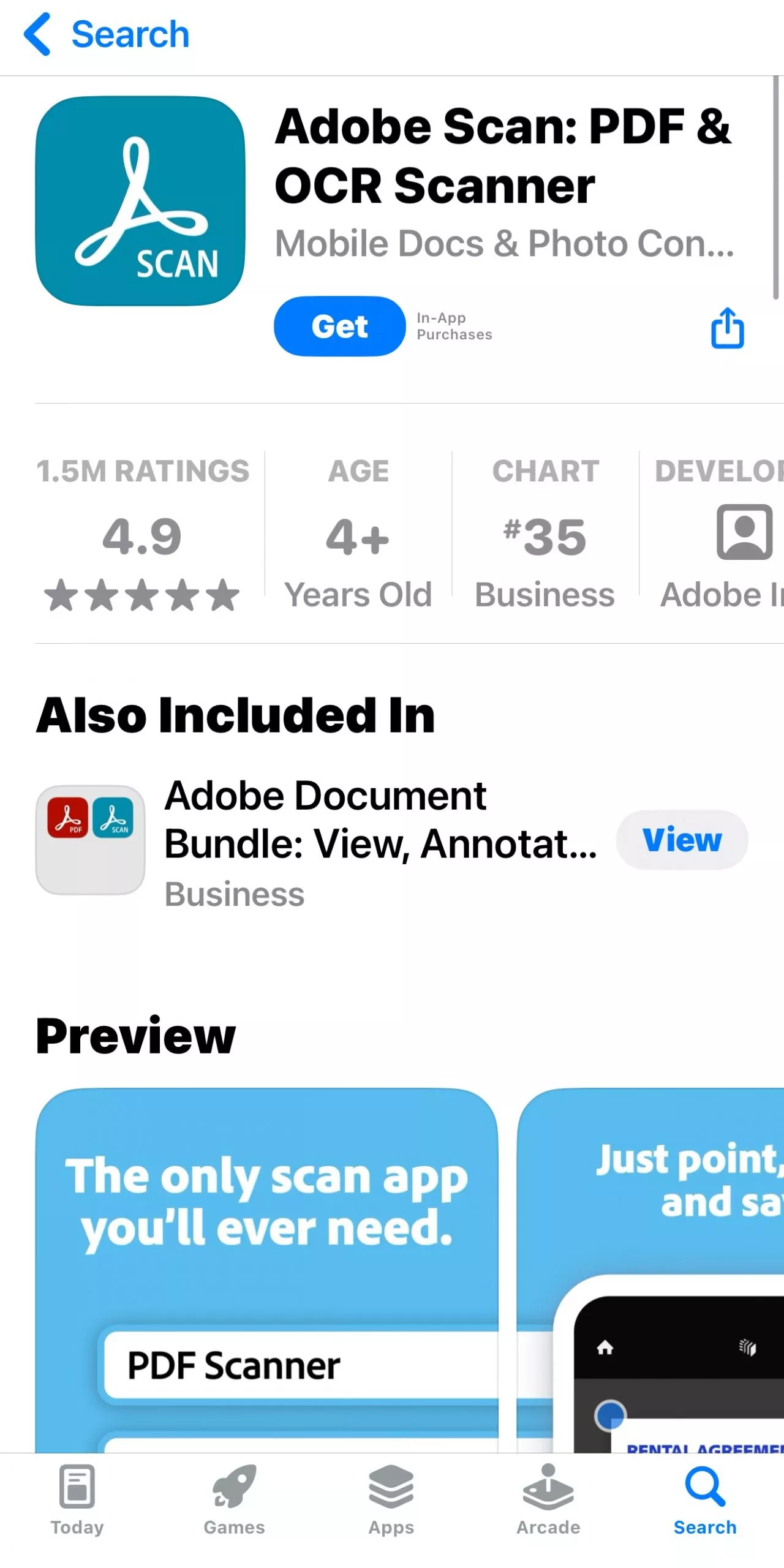 adobe scan