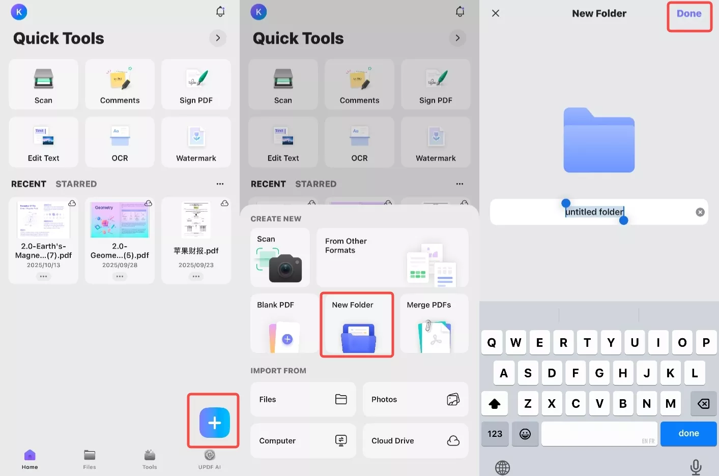 create folder