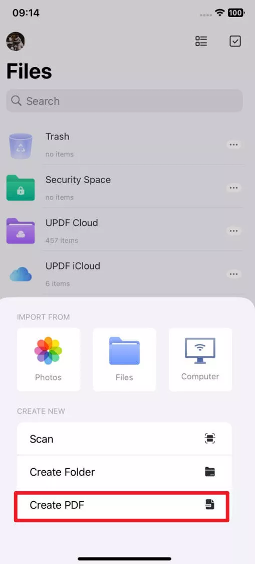 how to make pdf on iphone
