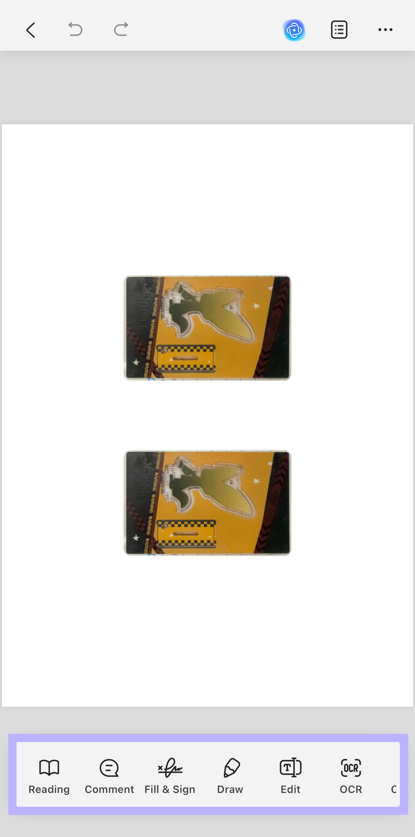 edit the scan file
