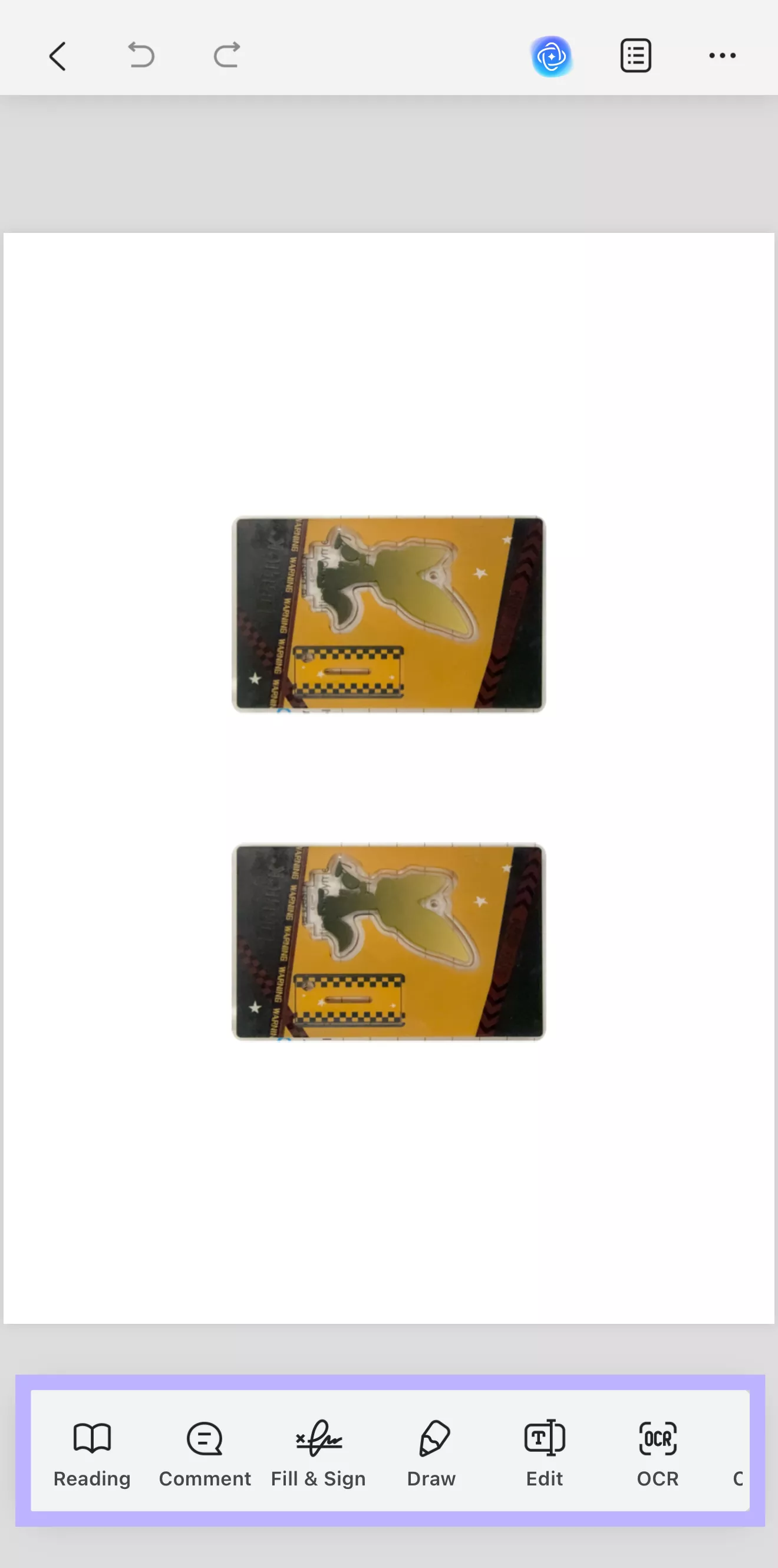 edit the scan file